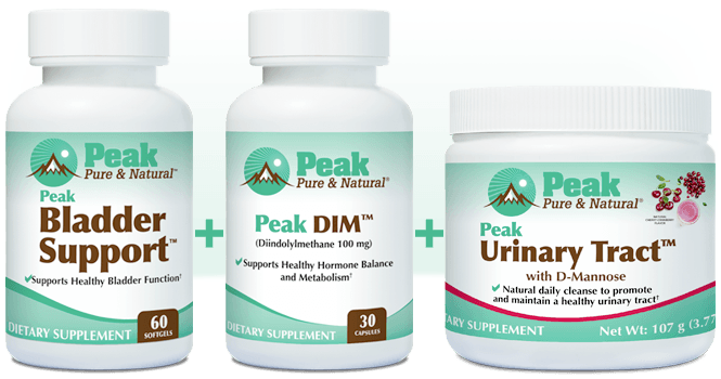 Peak Bladder Support™ with Peak DIM™ and Peak Urinary Tract™