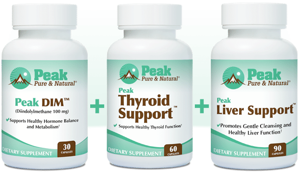 Peak DIM&trade; with Peak Thyroid Support&trade; and Peak Liver Support&trade;
