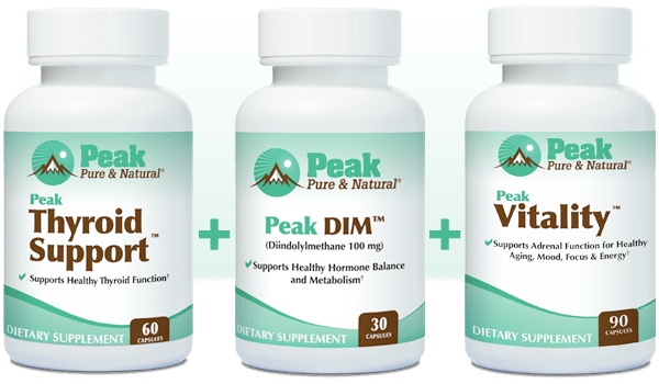Peak Thyroid Support™ with Peak DIM™ and Peak Vitality™