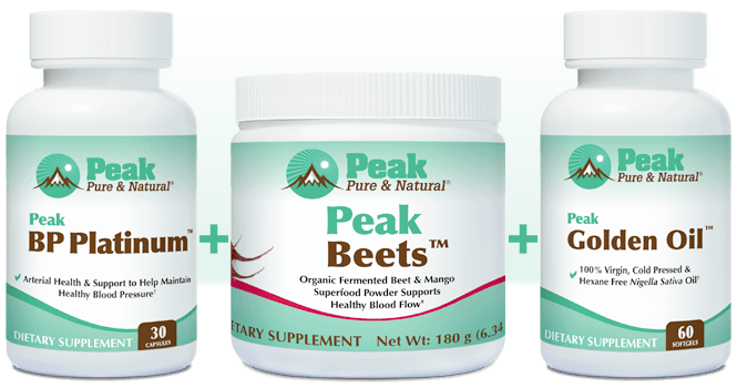 Peak BP Platinum™ with Peak Beets™ and Peak Golden Oil™