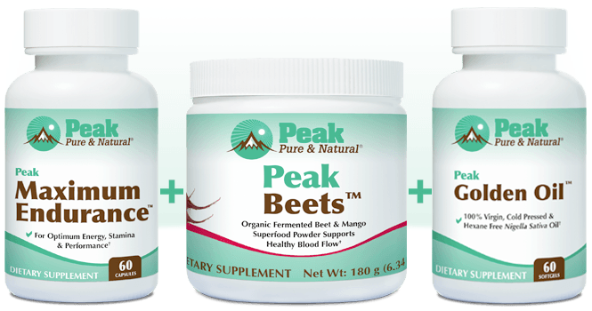 Peak Maximum Endurance™ with Peak Beets™ and Peak Golden Oil™