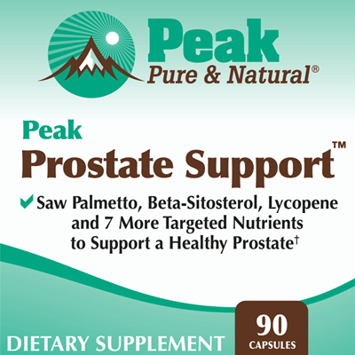 Peak Prostate Support™ ✔ Saw Palmetto, Beta-Sitosterol, Lycopene and 7 More Targeted Nutrients to Support a Healthy Prostate† DIETARY SUPPLEMENT 90 Capsules