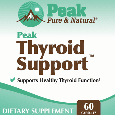 Peak Thyroid Support™ ✔ Supports Healthy Thyroid Function† DIETARY SUPPLEMENT 60 Capsules