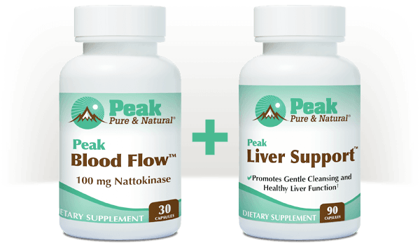 Peak Blood Flow™ pairs well with Peak Liver Support™