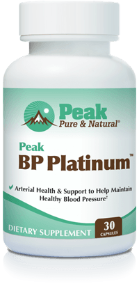 Peak BP Platinum™ bottle
