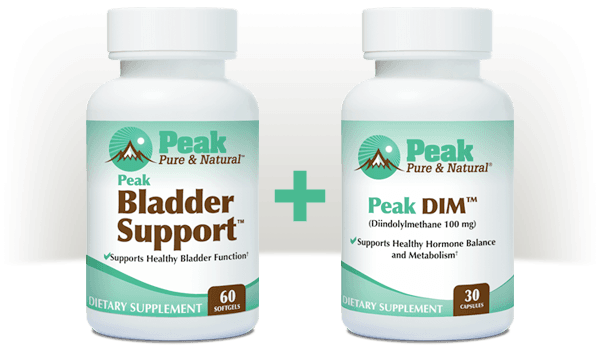 Peak Bladder Support™ pairs well with Peak DIM™