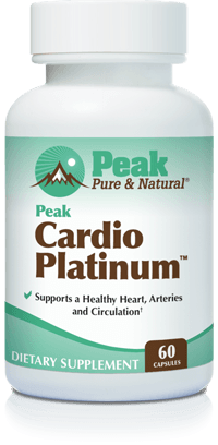 Peak Cardio Platinum™ bottle