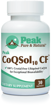 Peak CoQSol10 CF™ bottle