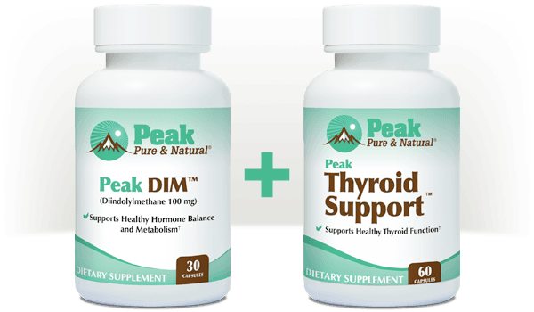 Peak DIM™ pairs well with Peak Thyroid Support™