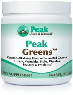 Peak Greens™ canister