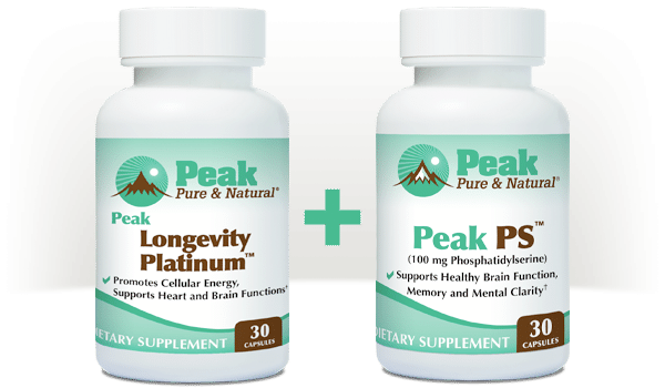 Peak Longevity Platinum™ pairs well with Peak PS™