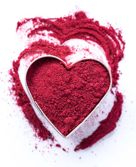 beet powder heart