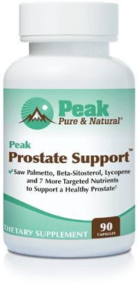 Peak Prostate Support™ bottle