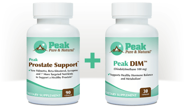 Peak Prostate Support™ pairs well with Peak DIM™
