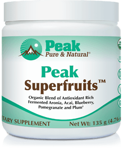 Peak Superfruits™ bottle