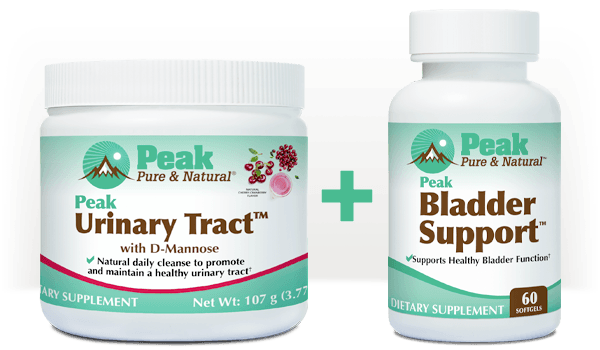 Peak Urinary Tract™ pairs well with Peak Bladder Support™