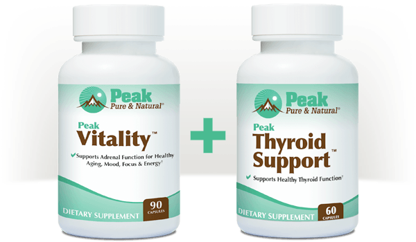 Peak Vitalitytrade; pairs well with Peak Thyroid Support™